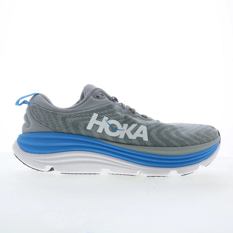 Hoka Gaviota 5 Wide 1134234-LDVB Mens Gray Wide Athletic Running Shoes