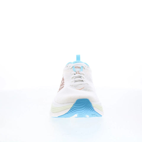 Hoka Gaviota 5 Wide 1134270-FTRS Womens White Wide Mesh Athletic Running Shoes