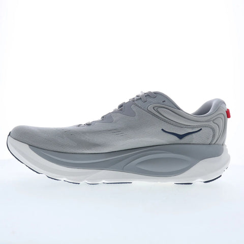 Hoka Gaviota 6 X-Wide Mens Gray Extra Wide Canvas Athletic Running Shoes