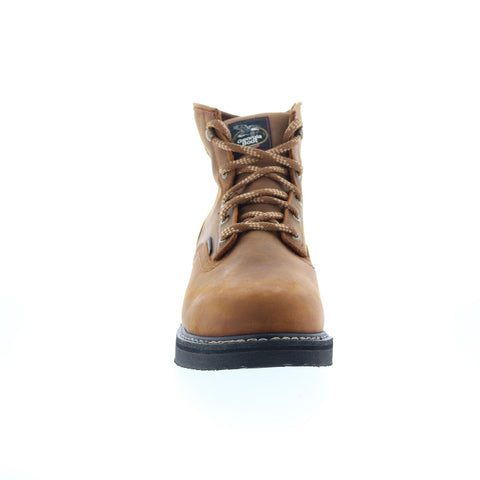 Georgia Boot Waterproof Wedge GB00124 Mens Brown Wide Work & Safety Boots