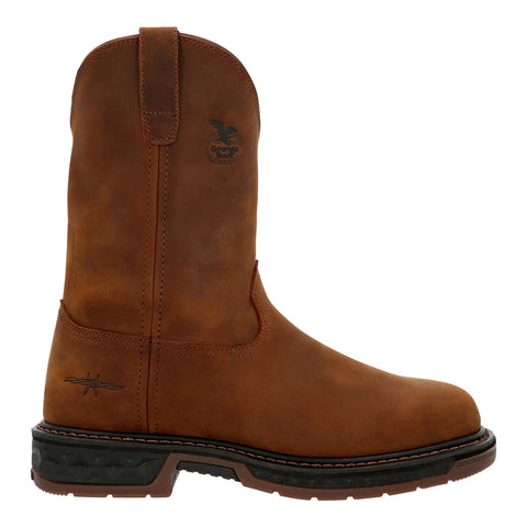 Georgia Boot Carbo-Tec LT GB00495 Mens Brown Wide Leather Work & Safety Boots