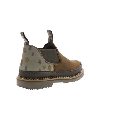 Georgia Sasquatch Romeo GB00611 Mens Brown Wide Leather Chelsea Boots