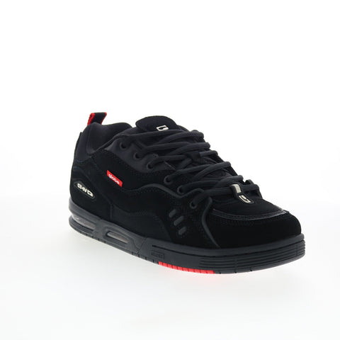Globe CT-4 GBCT4 Mens Black Suede Lace Up Skate Inspired Sneakers Shoes