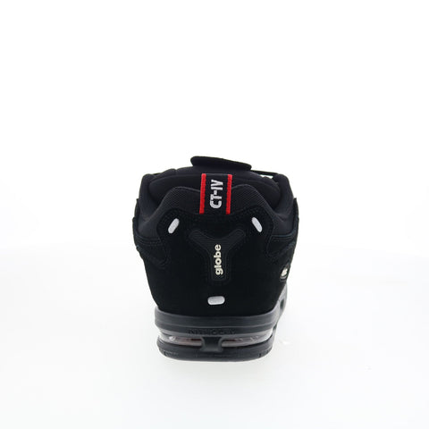 Globe CT-4 GBCT4 Mens Black Suede Lace Up Skate Inspired Sneakers Shoes
