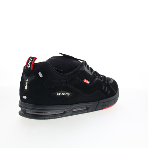 Globe CT-4 GBCT4 Mens Black Suede Lace Up Skate Inspired Sneakers Shoes