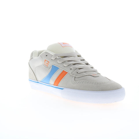 Globe Encore-2 GBENCO2 Mens Beige Suede Lace Up Skate Inspired Sneakers Shoes