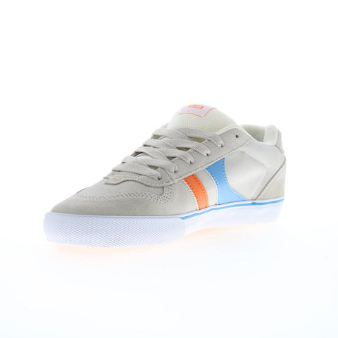 Globe Encore-2 GBENCO2 Mens Beige Suede Lace Up Skate Inspired Sneakers Shoes