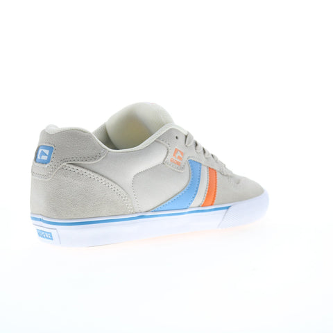 Globe Encore-2 GBENCO2 Mens Beige Suede Lace Up Skate Inspired Sneakers Shoes