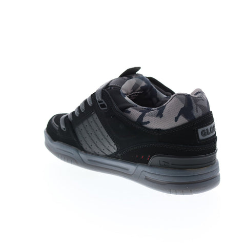 Globe Fusion GBFUS Mens Black Nubuck Lace Up Skate Inspired Sneakers Shoes