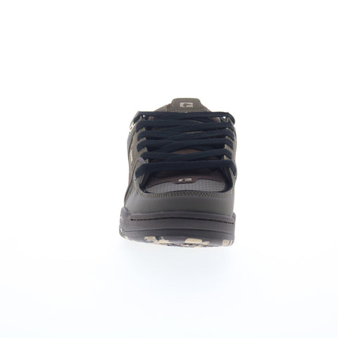 Globe Fusion GBFUS Mens Green Leather Lace Up Skate Inspired Sneakers Shoes