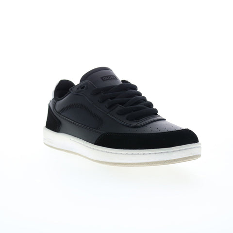 Globe Holand GBHOLAND Mens Black Leather Lace Up Skate Inspired Sneakers Shoes