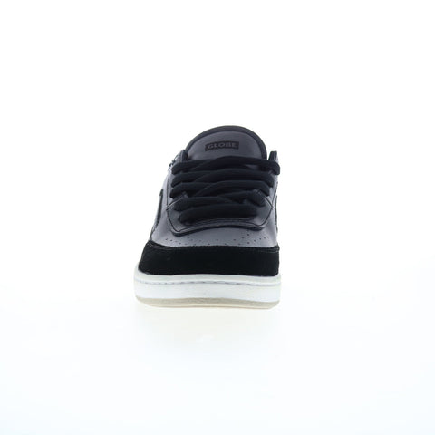 Globe Holand GBHOLAND Mens Black Leather Lace Up Skate Inspired Sneakers Shoes