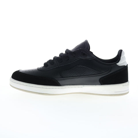 Globe Holand GBHOLAND Mens Black Leather Lace Up Skate Inspired Sneakers Shoes