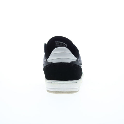 Globe Holand GBHOLAND Mens Black Leather Lace Up Skate Inspired Sneakers Shoes