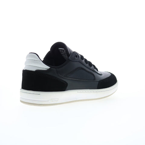 Globe Holand GBHOLAND Mens Black Leather Lace Up Skate Inspired Sneakers Shoes