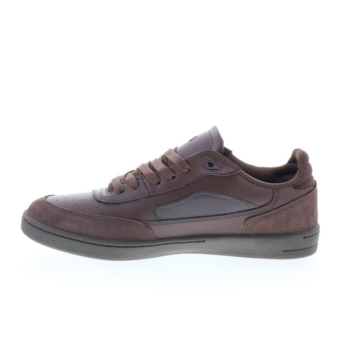 Globe Holand GBHOLAND Mens Brown Leather Skate Inspired Sneakers Shoes