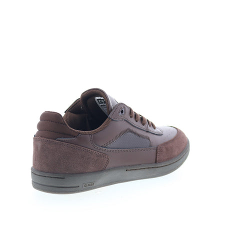 Globe Holand GBHOLAND Mens Brown Leather Skate Inspired Sneakers Shoes