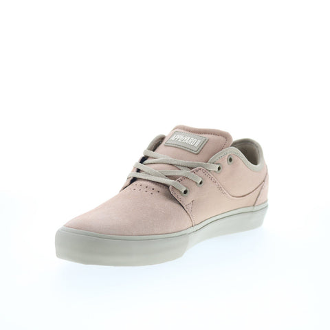 Globe Mahalo GBMAHALO Mens Beige Suede Skate Inspired Sneakers Shoes