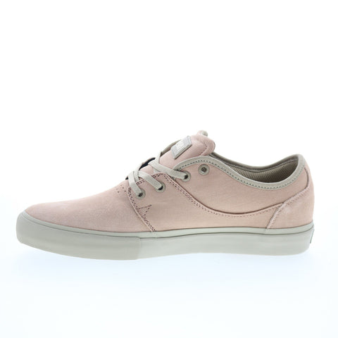 Globe Mahalo GBMAHALO Mens Beige Suede Skate Inspired Sneakers Shoes