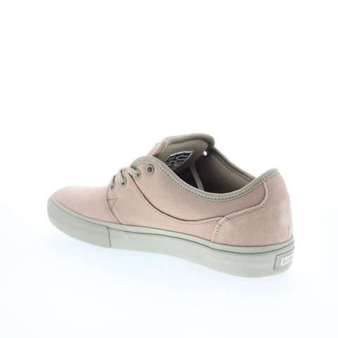 Globe Mahalo GBMAHALO Mens Beige Suede Skate Inspired Sneakers Shoes