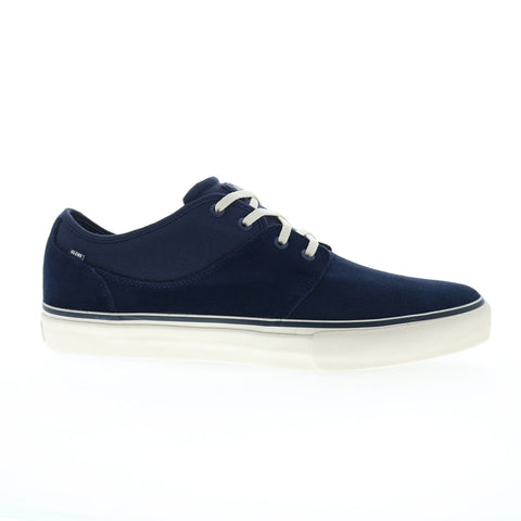 Globe Mahalo GBMAHALO Mens Blue Suede Lace Up Skate Inspired Sneakers Shoes