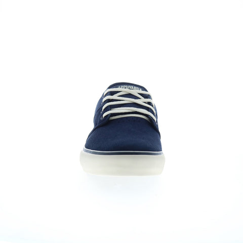 Globe Mahalo GBMAHALO Mens Blue Suede Lace Up Skate Inspired Sneakers Shoes