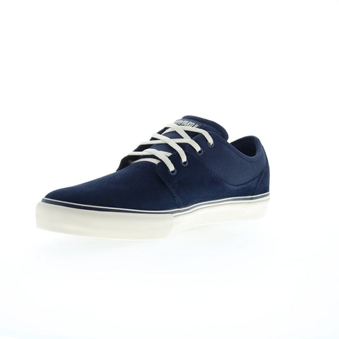 Globe Mahalo GBMAHALO Mens Blue Suede Lace Up Skate Inspired Sneakers Shoes