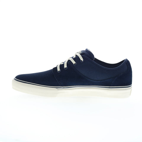 Globe Mahalo GBMAHALO Mens Blue Suede Lace Up Skate Inspired Sneakers Shoes