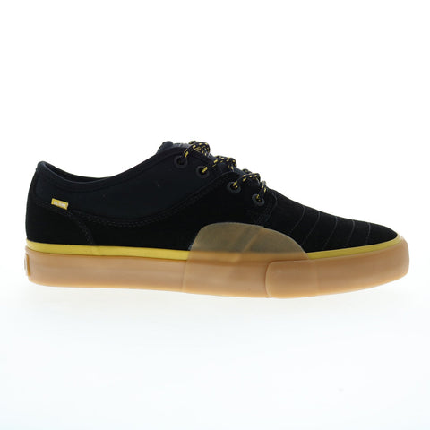 Globe Mahalo Plus GBMAHALOP Mens Black Suede Skate Inspired Sneakers Shoes