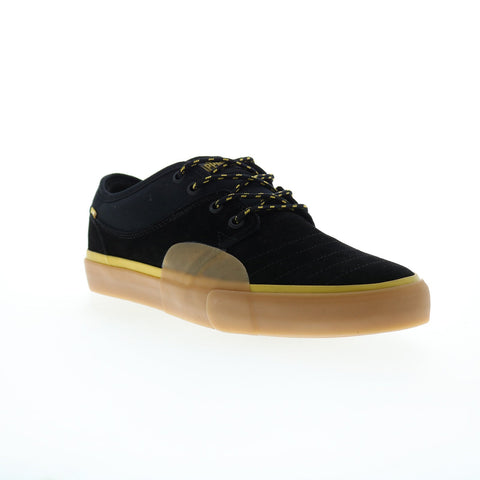 Globe Mahalo Plus GBMAHALOP Mens Black Suede Skate Inspired Sneakers Shoes