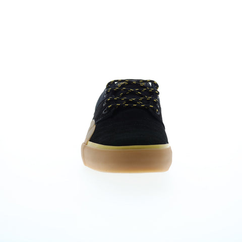 Globe Mahalo Plus GBMAHALOP Mens Black Suede Skate Inspired Sneakers Shoes