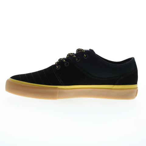 Globe Mahalo Plus GBMAHALOP Mens Black Suede Skate Inspired Sneakers Shoes