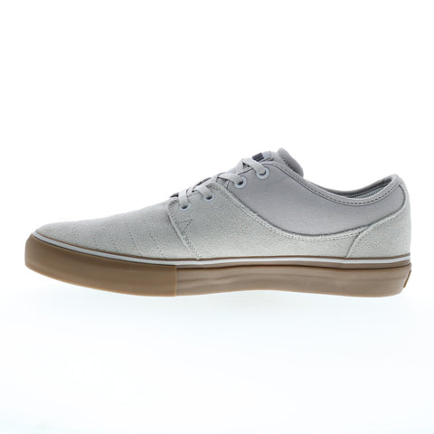 Globe Mahalo Plus GBMAHALOP Mens Gray Suede Skate Inspired Sneakers Shoes
