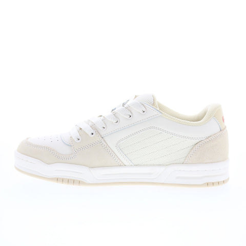 Globe Mojo 2.0 GBMOJO2 Mens White Suede Skate Inspired Sneakers Shoes
