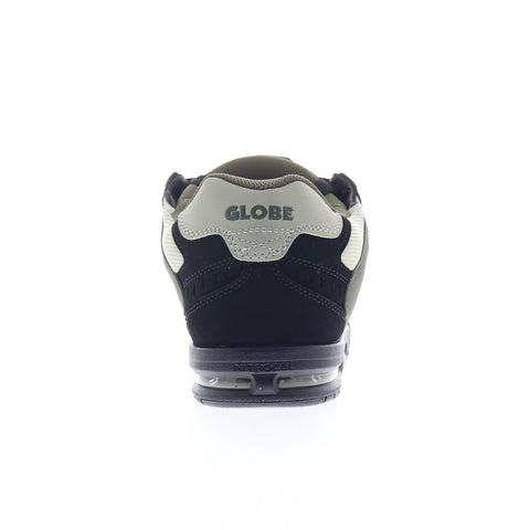 Globe Sabre GBSABR Mens Black Nubuck Leather Lace Up Skate Sneakers Shoes