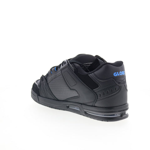 Globe Sabre GBSABR Mens Black Leather Skate Inspired Sneakers Shoes