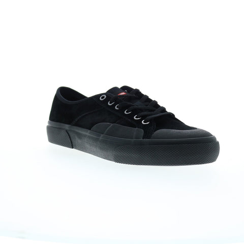 Globe Surplus GBSURP Mens Black Suede Lace Up Skate Inspired Sneakers Shoes