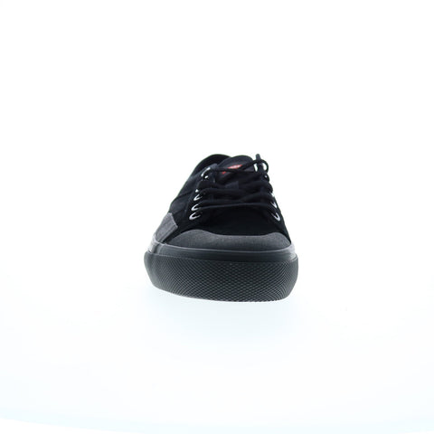 Globe Surplus GBSURP Mens Black Suede Lace Up Skate Inspired Sneakers Shoes
