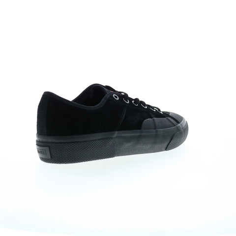 Globe Surplus GBSURP Mens Black Suede Lace Up Skate Inspired Sneakers Shoes