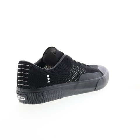 Globe Surplus Knit GBSURPN Mens Black Canvas Skate Inspired Sneakers Shoes