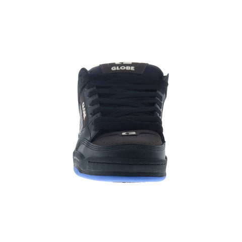 Globe Tilt GBTILT Mens Black Leather Lace Up Skate Inspired Sneakers Shoes