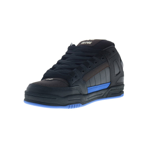 Globe Tilt GBTILT Mens Black Leather Lace Up Skate Inspired Sneakers Shoes