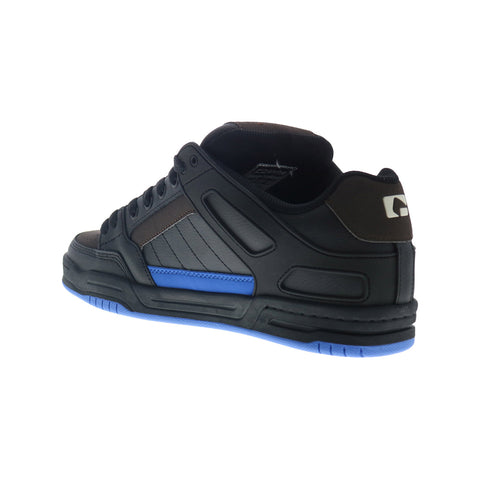Globe Tilt GBTILT Mens Black Leather Lace Up Skate Inspired Sneakers Shoes