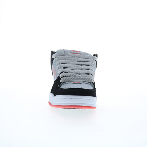 Globe Tilt GBTILT Mens Gray Leather Lace Up Skate Inspired Sneakers Shoes