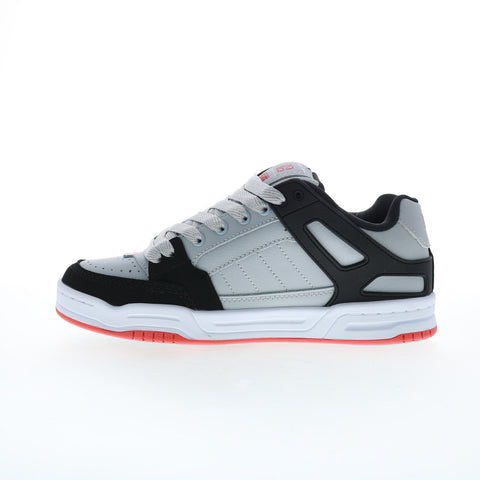 Globe Tilt GBTILT Mens Gray Leather Lace Up Skate Inspired Sneakers Shoes