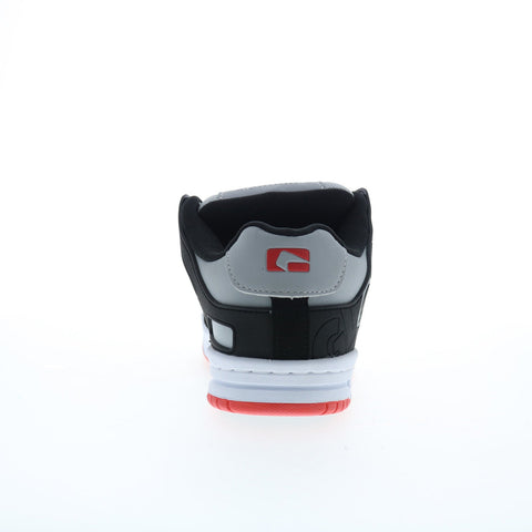 Globe Tilt GBTILT Mens Gray Leather Lace Up Skate Inspired Sneakers Shoes