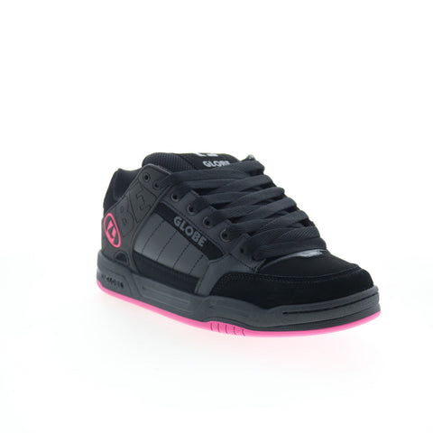 Globe Tilt GBTILT Mens Black Leather Skate Inspired Sneakers Shoes