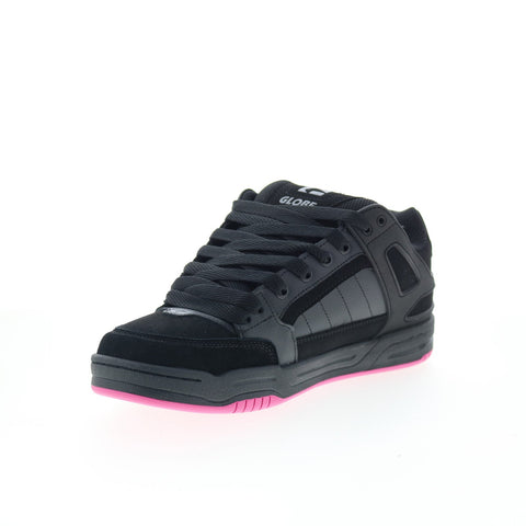 Globe Tilt GBTILT Mens Black Leather Skate Inspired Sneakers Shoes