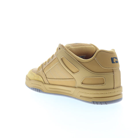 Globe Tilt GBTILT Mens Brown Leather Lace Up Skate Inspired Sneakers Shoes