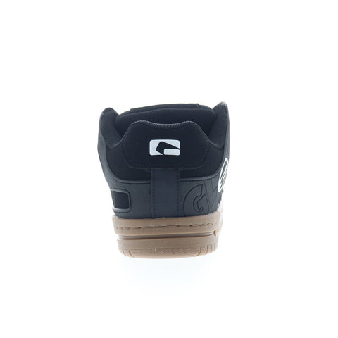 Globe Tilt GBTILT Mens Black Leather Lace Up Skate Inspired Sneakers Shoes